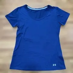 Under Armour ランニングトップス 青 SMサイズ