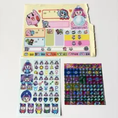 平成レトロ●小学二年生　星のカービィ他　 付録シール