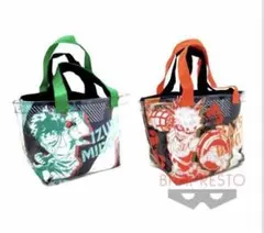 ヒロアカ　ダブルランチトートバッグ　緑谷出久　爆豪勝己　全2種セット　③
