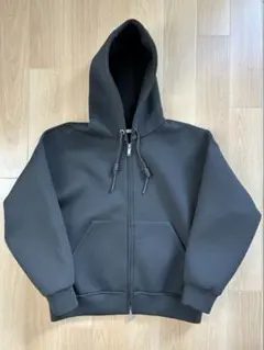 ZARA ネオプレンエフェクト フード付きスウェットシャツ