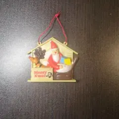 サンタクロースとトナカイの装飾　ボス