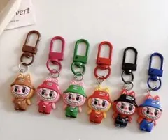 ラブブ らぶぶ Labubu キーホルダー 6個セット人気