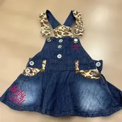 BABYDOLL デニム ジャンパースカート 80cmのサムネイル