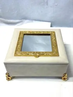資生堂 ジュエルケース ジュエリーボックス　宝石箱　アクセサリーケース　ベージュ