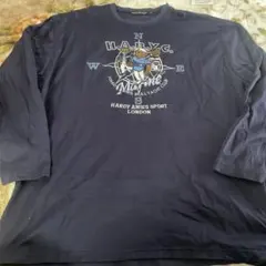 ノ*ン様 HARDY AMIES SPORT ネイビー長袖カットソー LLのサムネイル