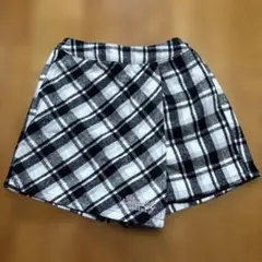 130 Steadily Jessy-L チェック柄ショートパンツ