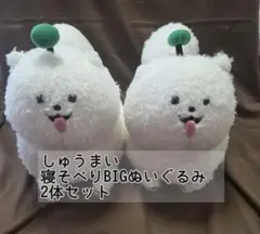 18trip しゅうまい 寝そべり BIGぬいぐるみ　2体セット　エイトリ　タグ