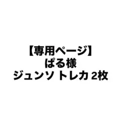 【専用ページ】ぱる様
