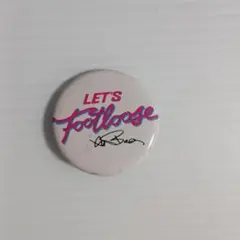 昭和レトロ】映画 フットルース Footloose 缶バッジ - メルカリ