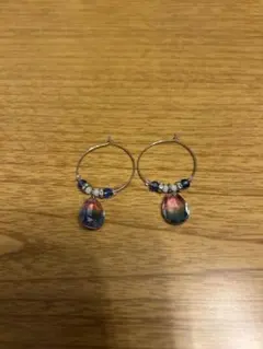 未使用　フープピアス