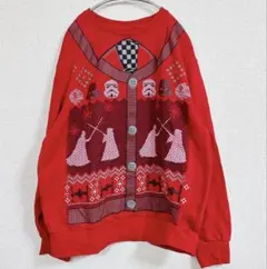 スターウォーズ☆STAR WARS アグリーセーター風スウェット　トレーナー