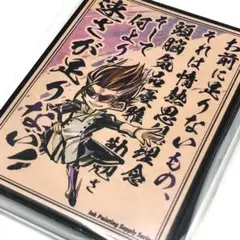 【オークション150】 スクライド クーガー SD カードスリーブ ラスト！