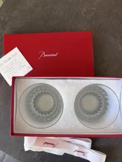 신품 미사용 Baccarat バカラ ロックグラス ペアグラス