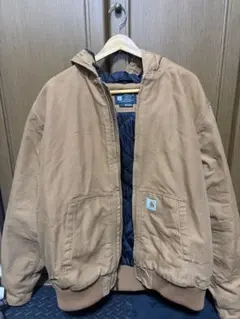 Carhartt ダック地 アクティブジャケット ブラウン Lのサムネイル