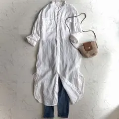 美品＊MADISON BLUE マディソンブルー B.D SHIRT DRESS - メルカリ