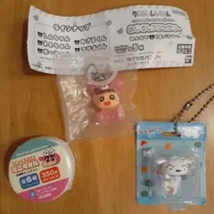 【新品】クレヨンしんちゃん めじるしアクセサリー ねねちゃん・シロ 3点セット