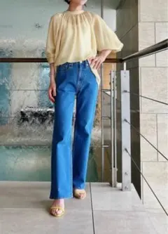 専用　PLST スリムフィットフレアジーンズ　デニムパンツ　XS
