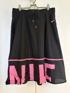 NIKE フレアスカート ブラック ピンク XXLサイズのサムネイル