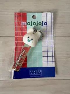 新品　mojojojo LOWRYSFARM リップキャップキーチャーム ウサギ