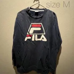 FILA ネイビー トレーナー サイズM