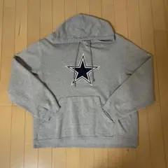 ダラス・カウボーイズ パーカー Reebok グレー