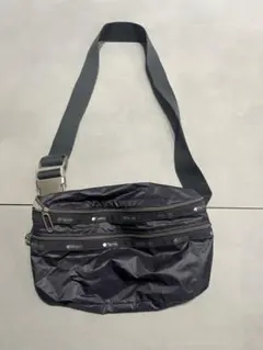 LESPORTSAC グレーボディーバッグ