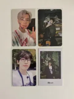 SEVENTEEN トレカ WONWOO ウォヌ　4枚セット