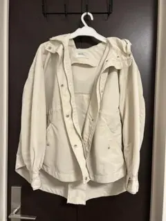 マウンテンパーカー アウター アイボリー