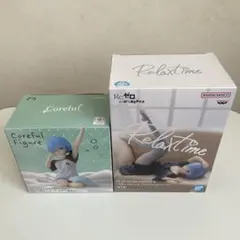 Re:ゼロ レム Relax Time ・寝起きフィギュアセット