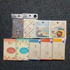 セリア　和風ステーショナリーセット　新品未開封
