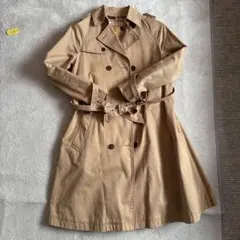 child woman Dot and stripes ベージュ トレンチコートのサムネイル