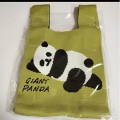 新品未使用　Giant Panda トートバッグ オリーブグリーン