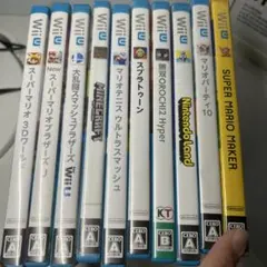 Wii U ゲームソフト10本セット