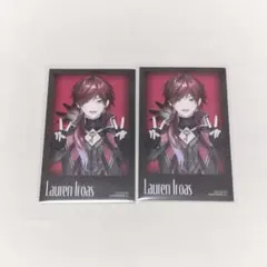ローレン・イロアス にじだとか まねきねこ フォトカード 2枚セット