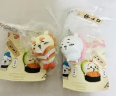 ちいかわ　寿司　フィギュアキーホルダー　ガチャ　ちいかわ　シーサー　セット
