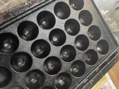 鋳鉄製 たこ焼き器 28穴ガス接続