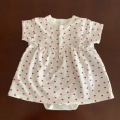 プチバトー ロンパースドレス