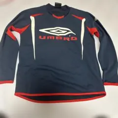UMBRO アンブロ 長袖プラクティスシャツ ネイビー