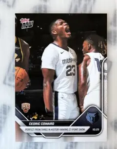 CEDRIC COWARD RCカード 27ポイントTopps now