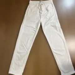 ZARA ホワイト デニムパンツ