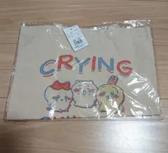 ちいかわ レトロ印刷風 トートバッグ ちいかわ ハチワレ うさぎ ナチュラル