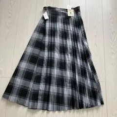 プリーツスカート新品未使用タグ付ニコアンドniko andロングスカート