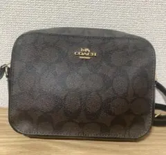 COACH モノグラムショルダーバッグ
