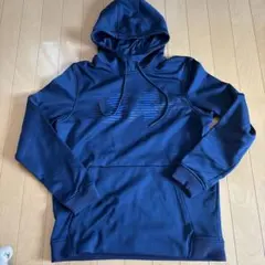 Under Armour ColdGear フード付きトレーナー L ネイビー