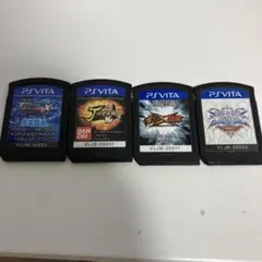 PS Vita 格闘ゲームソフト ストリートファイター×鉄拳他 4本セット