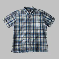 90s patagonia チェックシャツ シアサッカー M - メルカリ