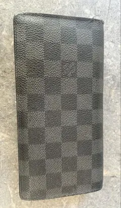 ルイヴィトン 長財布 ポルトフォイユブラザ ダミエグラフィット