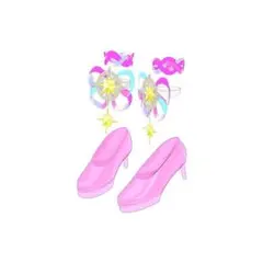 カラフルシャインミルキーピンク シューズ アイプリバース プリフォト