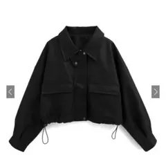 GRL 襟2Wayヴィンテージ レザー ジャケット