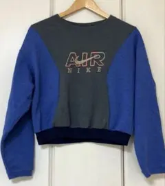 NIKE【銀タグ】90年代 クロップド スウェット ヴィンテージ ナイキ 古着